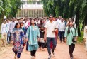১৮০ দিন পূর্তি ও ফখরুল-রিজভীকে শুভেচ্ছা জানিয়ে জাবি ছাত্রদলের মিছিল